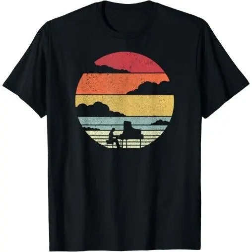 Piano Shirt. Retro Style T-Shirt For Pianist T-Shirt Made in USA Hoodie, Sweatshirt | DripVista.com