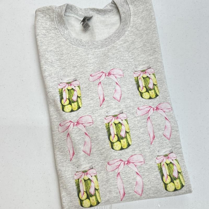 Pickle Coquette Gildan Sweatshirt T-Shirts, Hoodie | DripVista.com