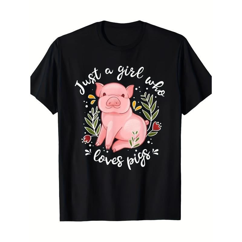 Pig Lovers Design  100% Cotton T-Shirt made in usa Hoodie, Sweatshirt | DripVista.com