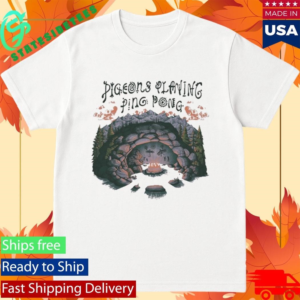 Pigeons Playing Ping Pong X Nature Backs 2026 Shirt