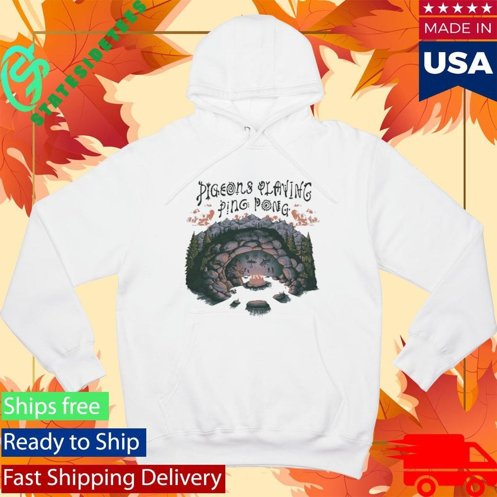 Pigeons Playing Ping Pong X Nature Backs 2026 Shirt