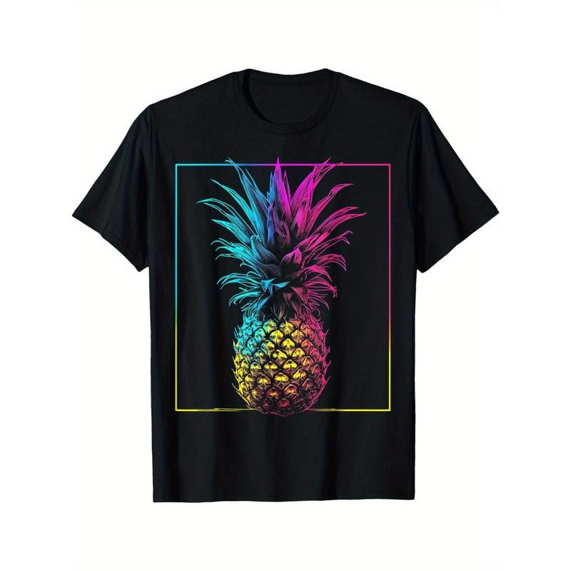 Pineapple Fantasy Art Graphic Motif Pineapple T-Shirt made in usastyle{n002}2 Hoodie, Sweatshirt | DripVista.com