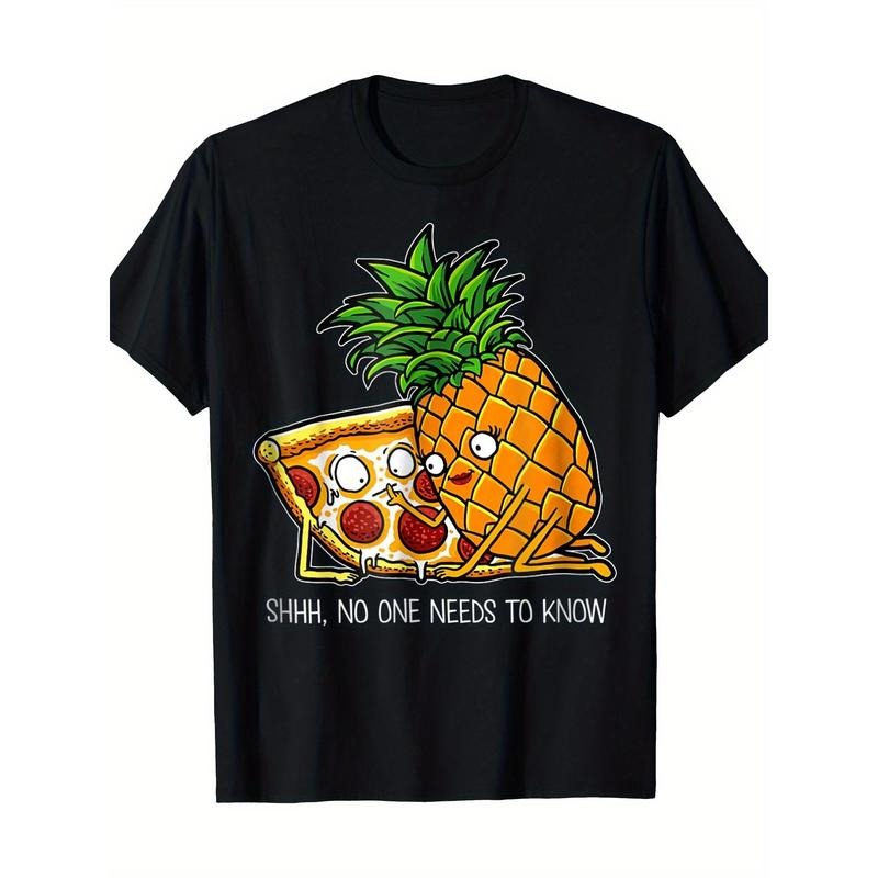 Pineapple Pizza - Funny Pepperoni Pizzas 220g100% Cotton T-Shirt made in usa Hoodie, Sweatshirt | DripVista.com