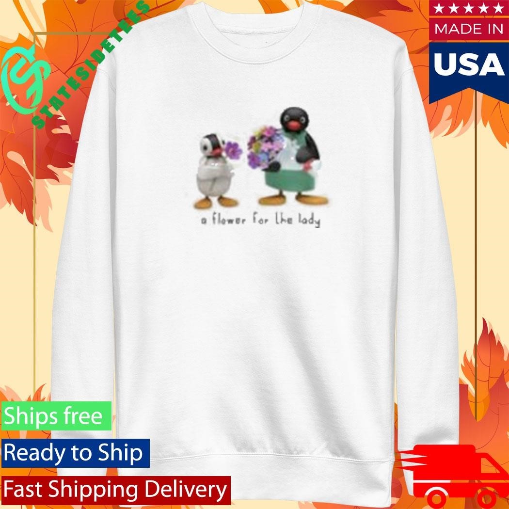 Pingu And Pinga A Flower For The Lady Shirt