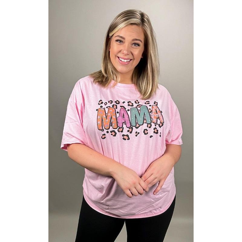 Pink Pattern Mama T-Shirt Hoodie, Sweatshirt | DripVista.com