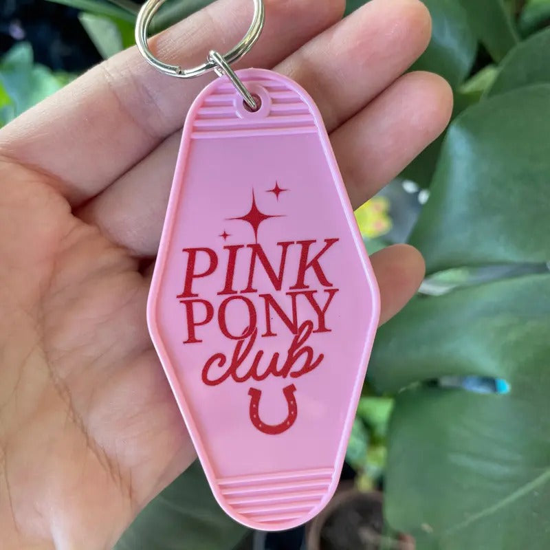 Pink Pony Club silk screen pink Motel Keychain T-Shirts, Hoodie, Sweatshirt | DripVista.com