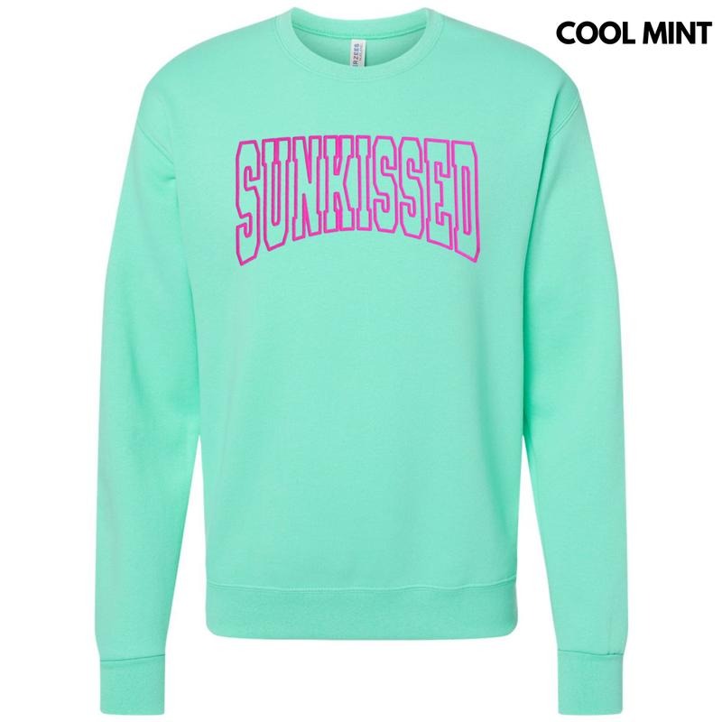 Pink Sunkissed Puff Sweatshirt T-Shirts, Hoodie | DripVista.com