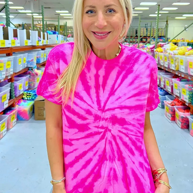 Pinkberry Twist Tie-Dye Tee - Blank Hoodie, Sweatshirt | DripVista.com