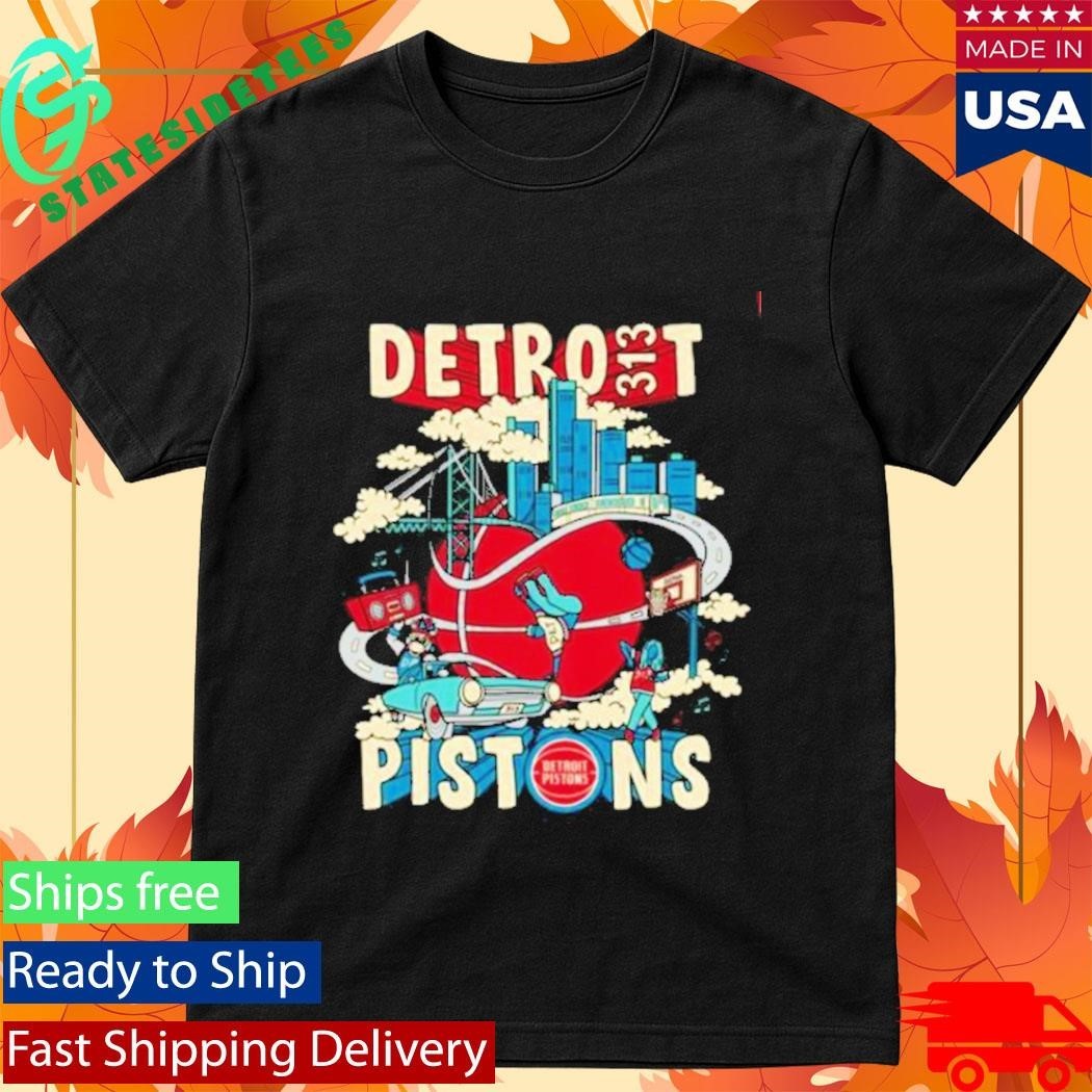 Pistons Motor City Motion Shirt