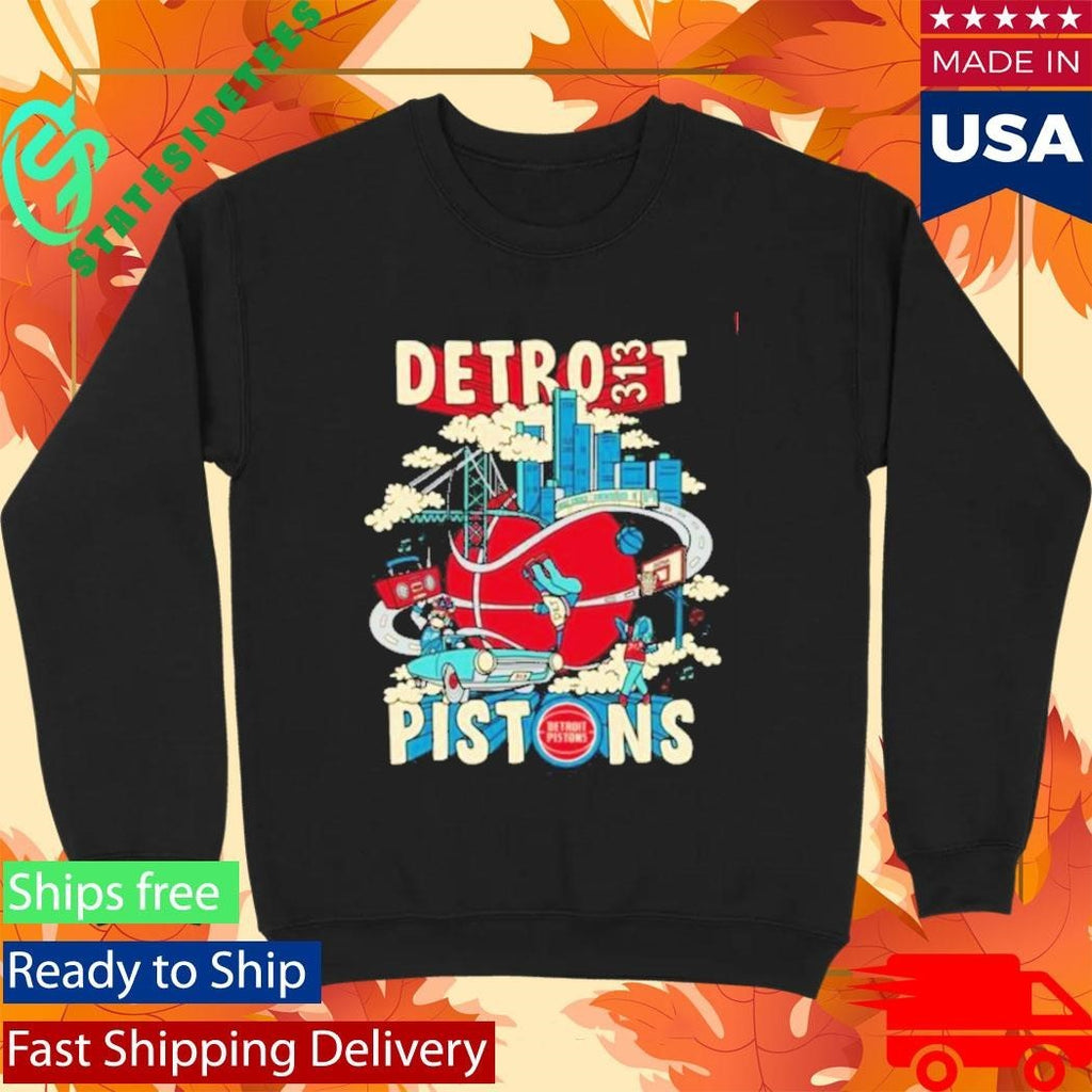 Pistons Motor City Motion Shirt