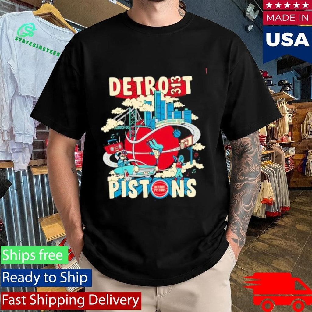 Pistons Motor City Motion Shirt
