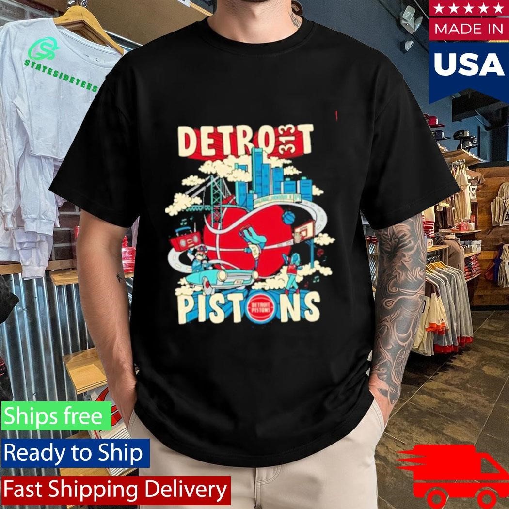 Pistons Motor City Motion Shirt