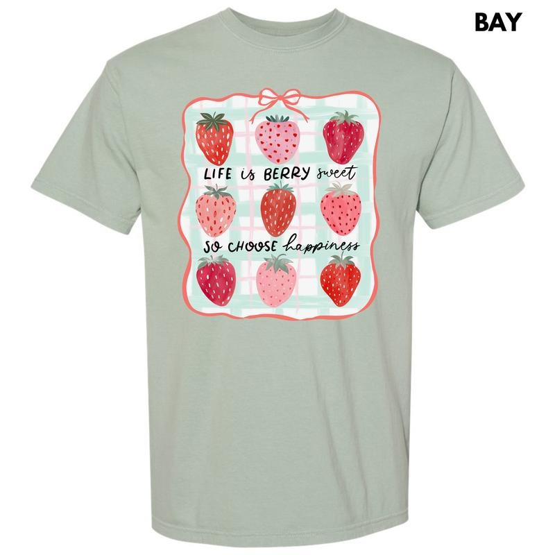 Plaid Straw-Berry Sweet Collage Comfort Colors T-Shirt 'NLB' Hoodie, Sweatshirt | DripVista.com