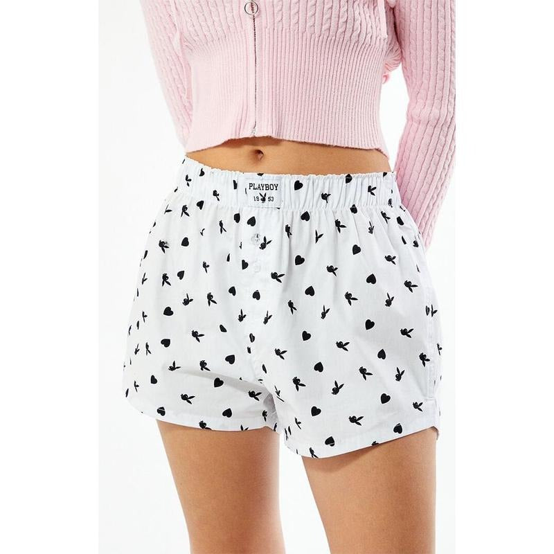 Playboy Women's By PacSun Bunny Print Boxers T-Shirts, Hoodie, Sweatshirt | DripVista.com