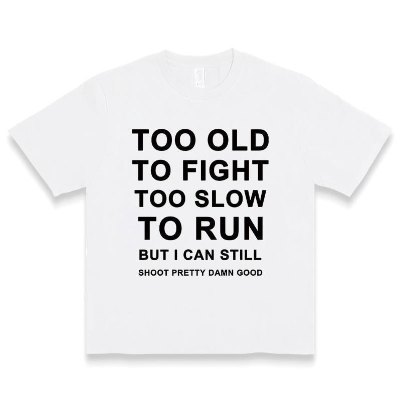 Plus Size Mens Crew Neck Short Sleeve T-Shirts - Breathable Slight Stretch Polyester Fabric, Random Letter Print, Trendy...