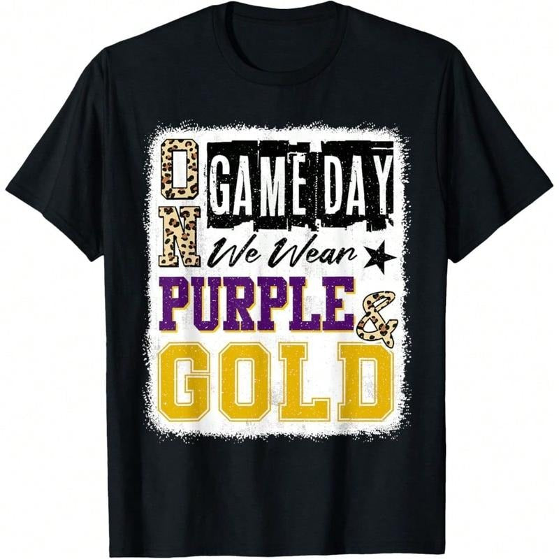 Pocket monsters Gameday Spiky hair fighters We Wear Purple Gunpla brand Gold School Spirit T-Shirt Hoodie, Sweatshirt