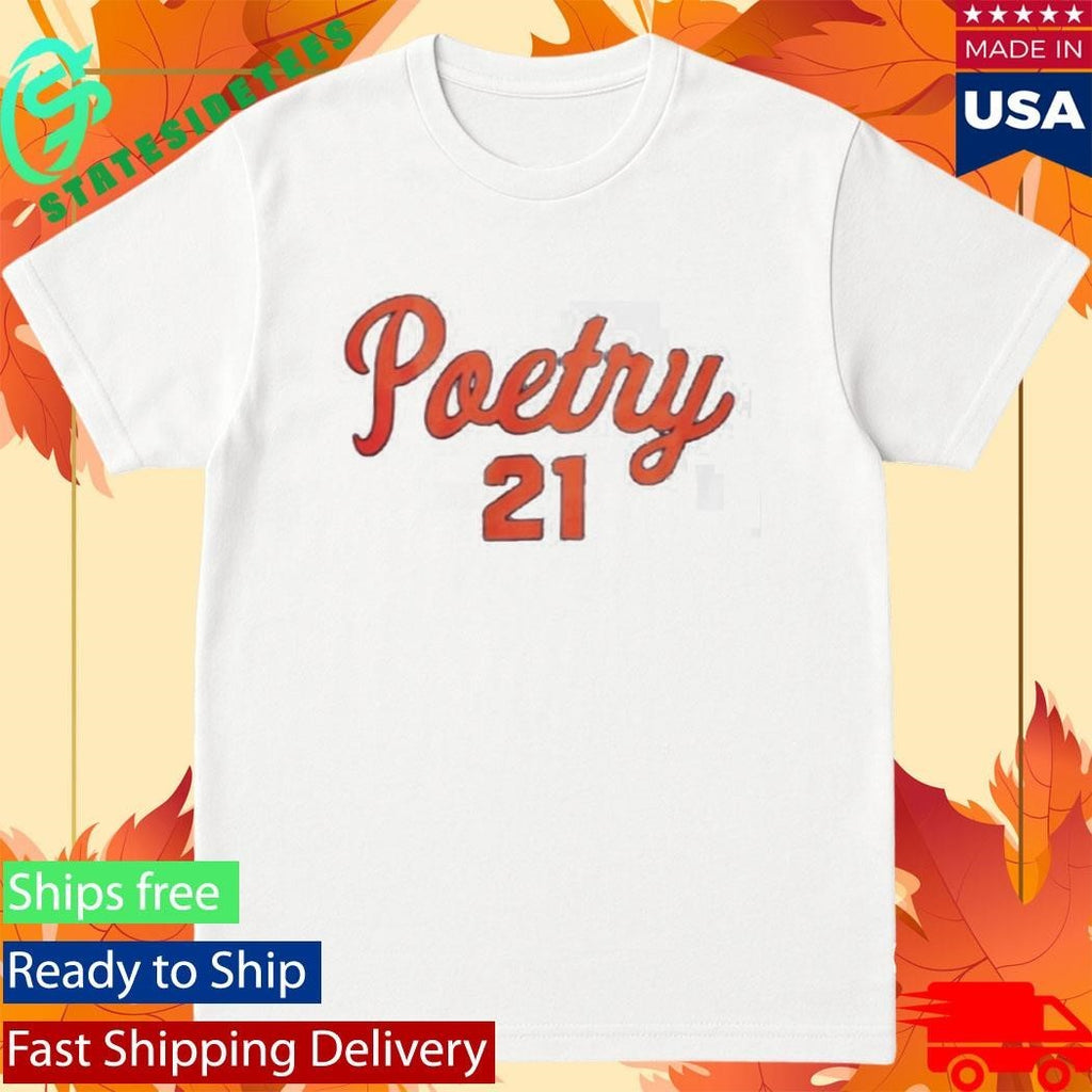 Poetry 21 In Motion Lawrence Moten Shirt