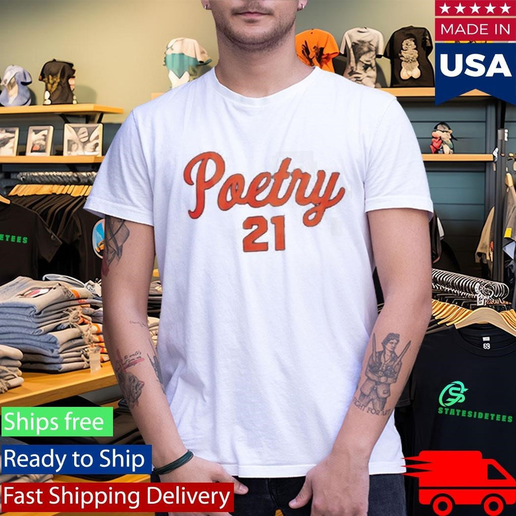 Poetry 21 In Motion Lawrence Moten Shirt