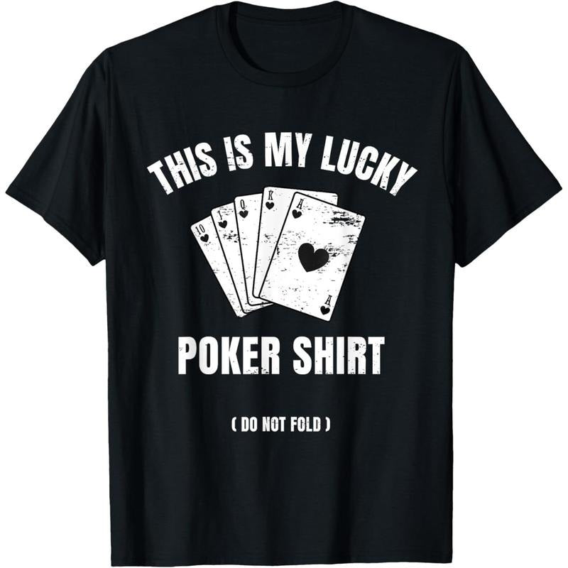 Poker Player Poker Cards Game Luck T-Shirt made in usa Hoodie, Sweatshirt | DripVista.com