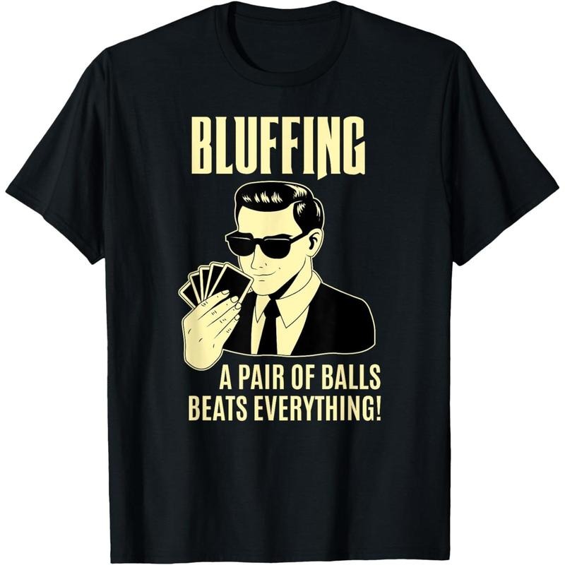 Poker Player Texas Hold'Em Night - Bluffing Funny Poker T-Shirt made in usa Hoodie, Sweatshirt | DripVista.com