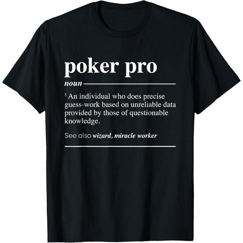 Poker Pro Definition Funny Noun T-Shirt made in usa Hoodie, Sweatshirt | DripVista.com