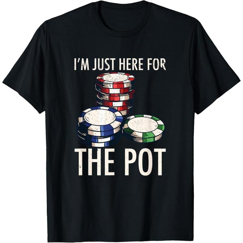 Poker T-Shirt Texas Hold'em Gambling Pot Cards Player Gift T-Shirt made in usa Hoodie, Sweatshirt | DripVista.com