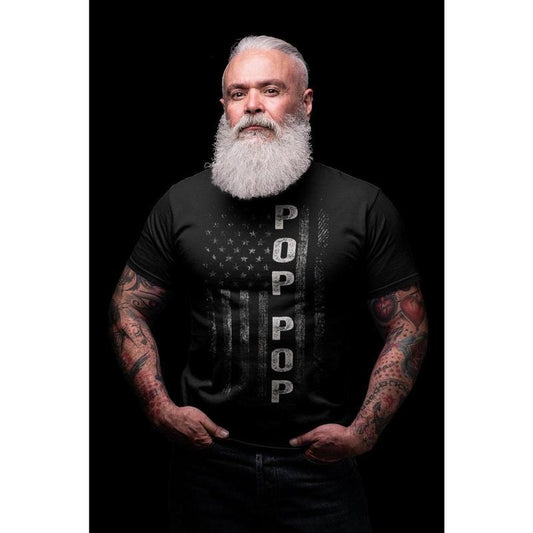 Pop Pop Shirt, New Pop Pop Gift, Pop Pop Shirt, USA Pop Pop Shirt, Pop Pop Gift, Fathers Day Gift, Papa, Grandpa, Patriotic Shirts
