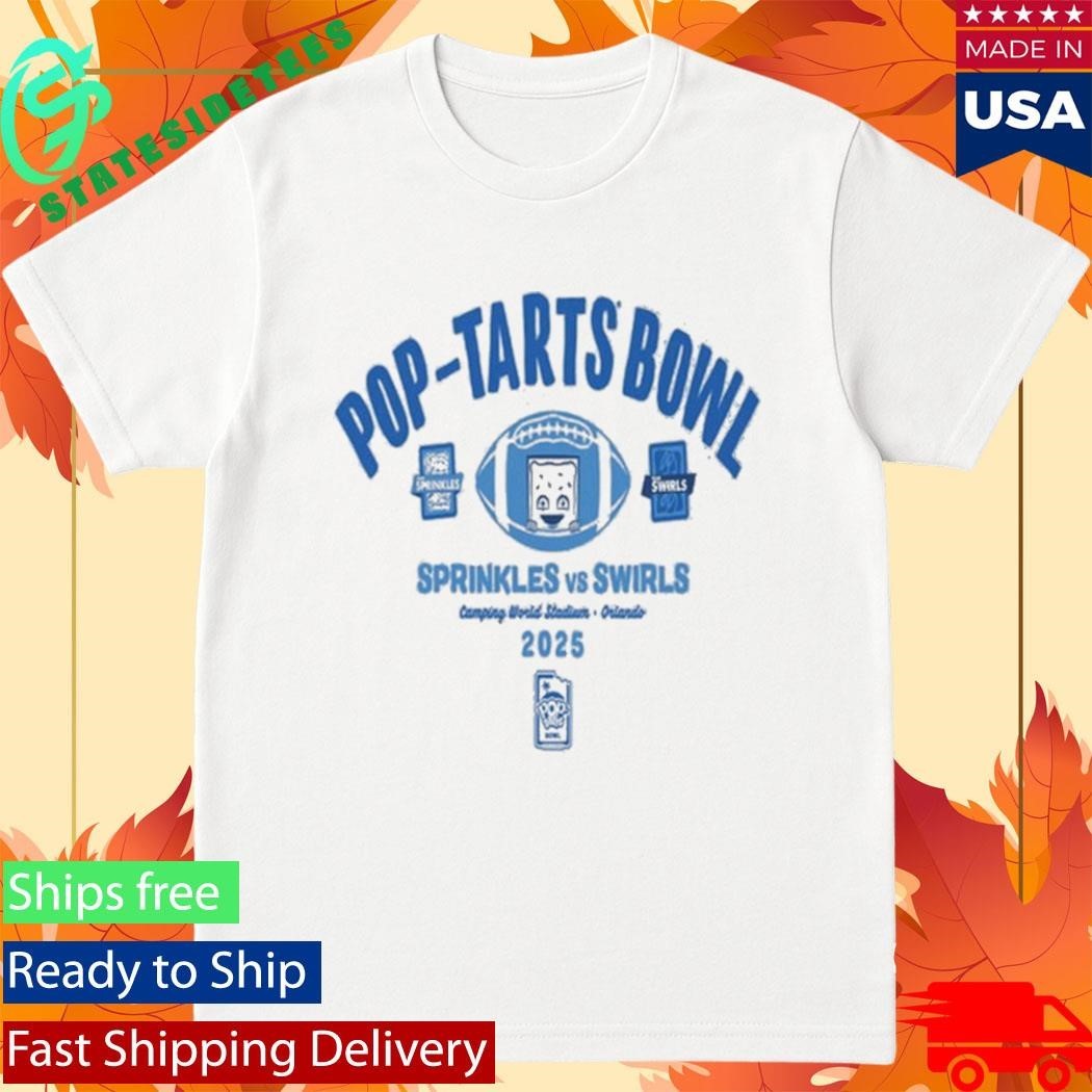 Pop-Tarts Bowl Sprinkles vs Swirls 2025 Shirt