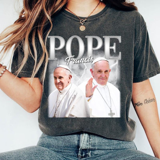 Pope Francis T-Shirt, Pope Francis Vintage Shirt, Pope Francis Sweatshirt, Thank You Father Pope Francis Shirt