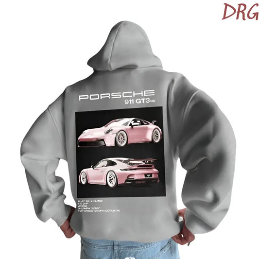 Porsche Car hoodie drg, luxury pull over hoodie Trending, Winter American style hoodie drg, German Car Porsche Hoodie Gift for him, Car enthusiast drg. Classic Cotton Menswear Collar