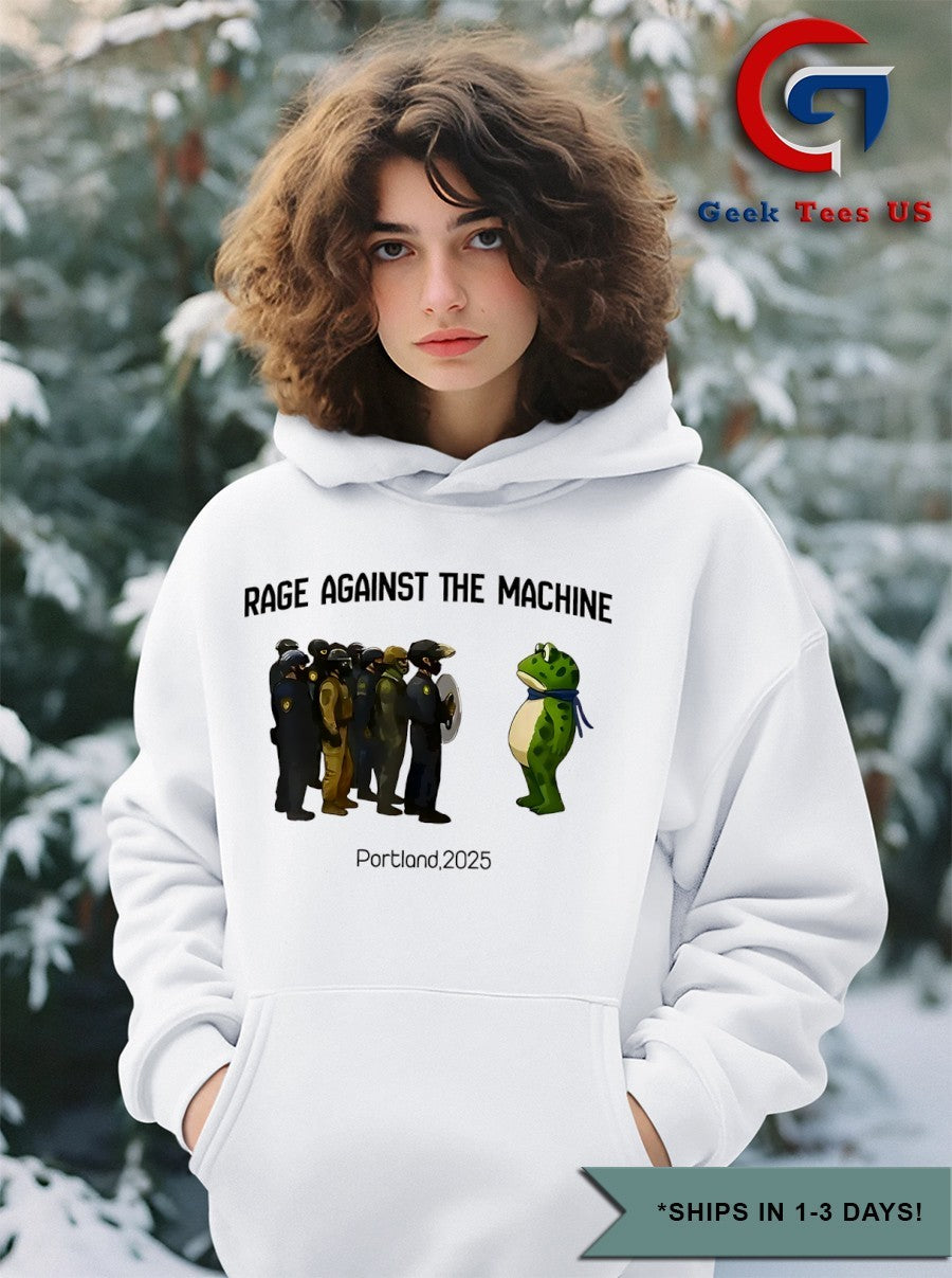 Portland 2025 Rage Against The Machine Frog shirt