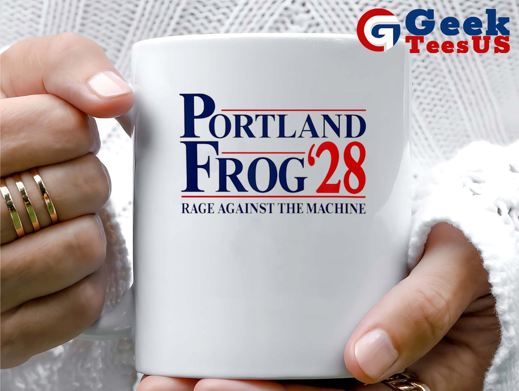 Portland Frog ’28 Rage Against the Machine shirt