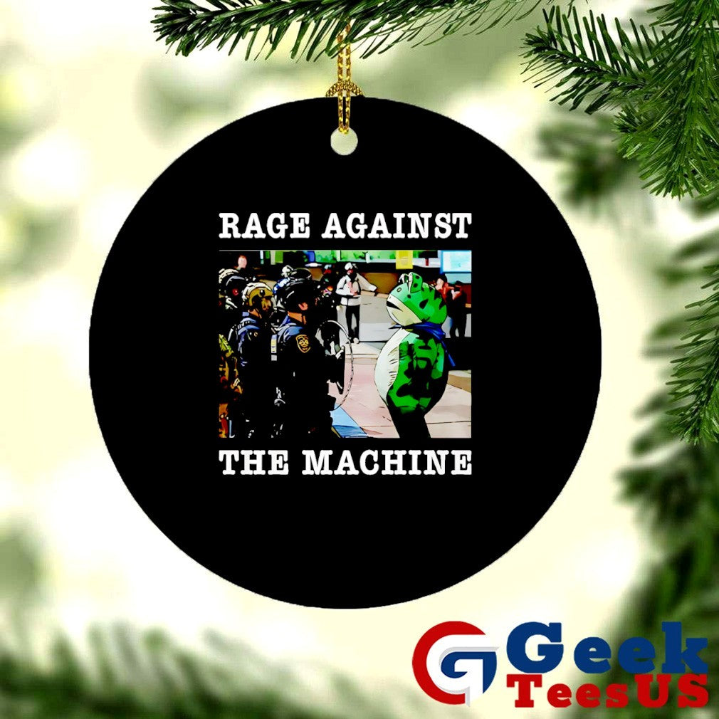 Portland Frog Protest Rage Against The Machine shirt