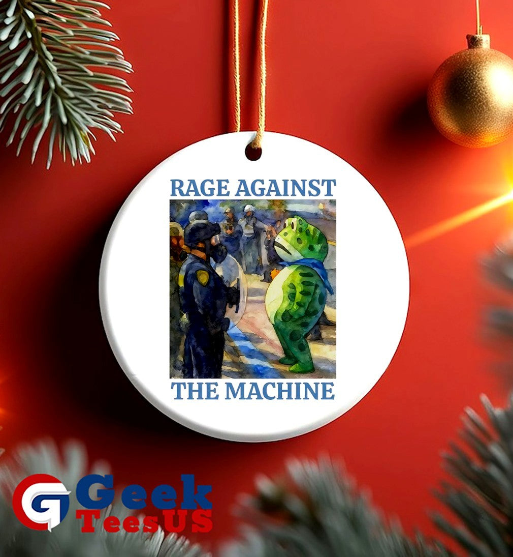 Portland Frog Protest Rage Against The Machine art shirt