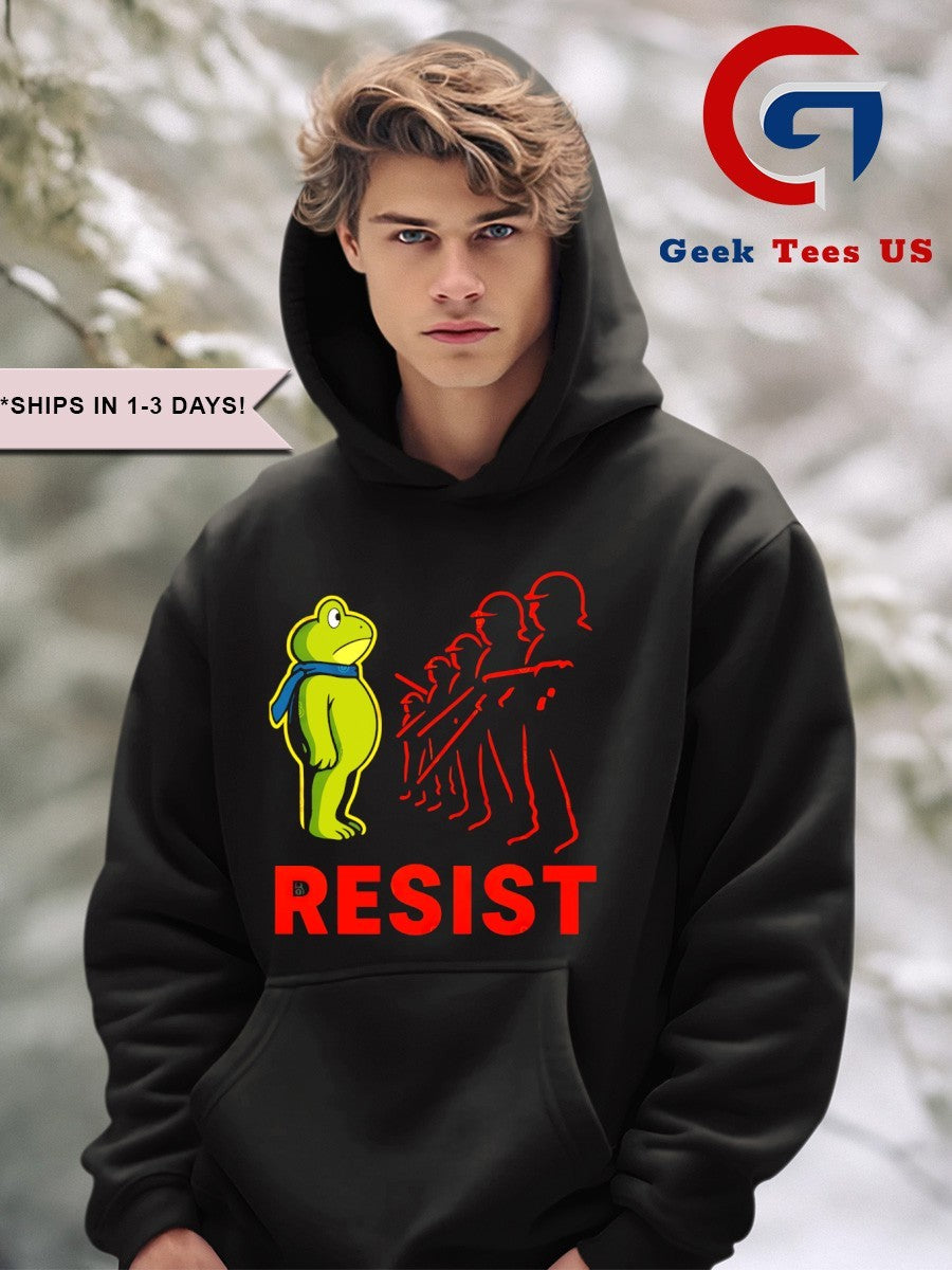 Portland Frog Protest Resist 2025 shirt