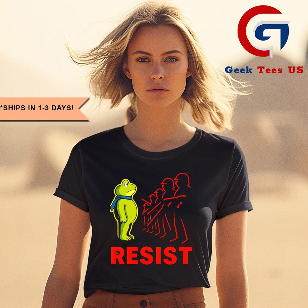 Portland Frog Protest Resist 2025 shirt