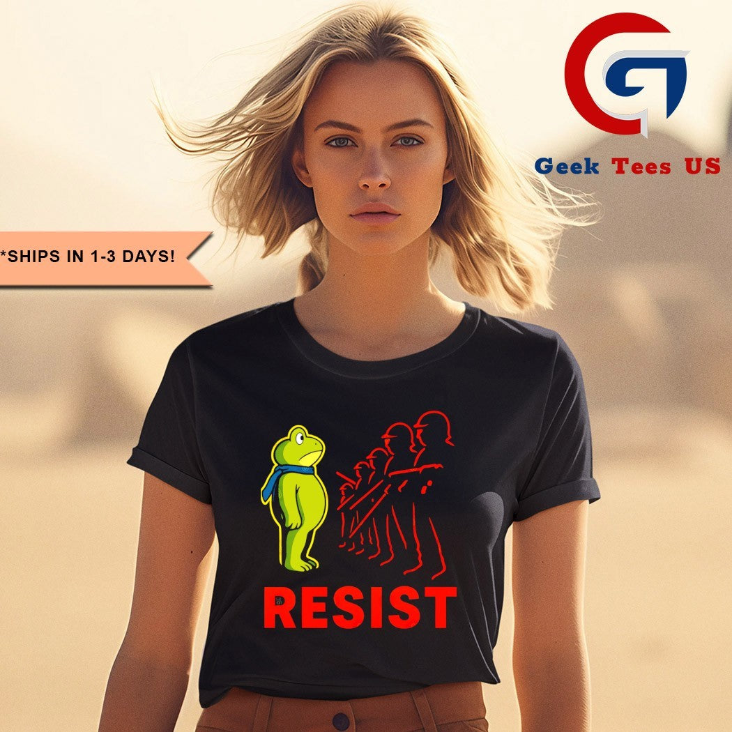 Portland Frog Protest Resist 2025 shirt