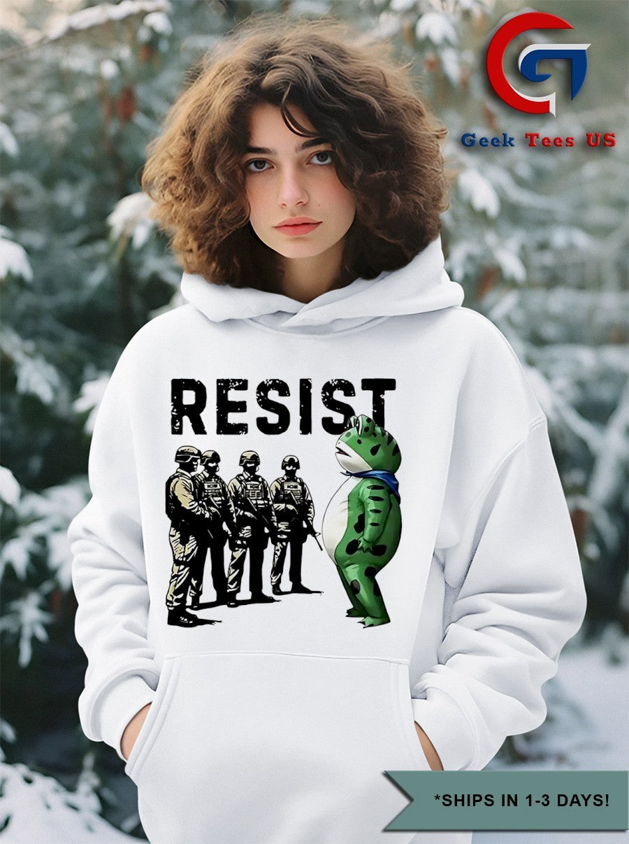 Portland Frog Resist Protest Anti Trump shirt