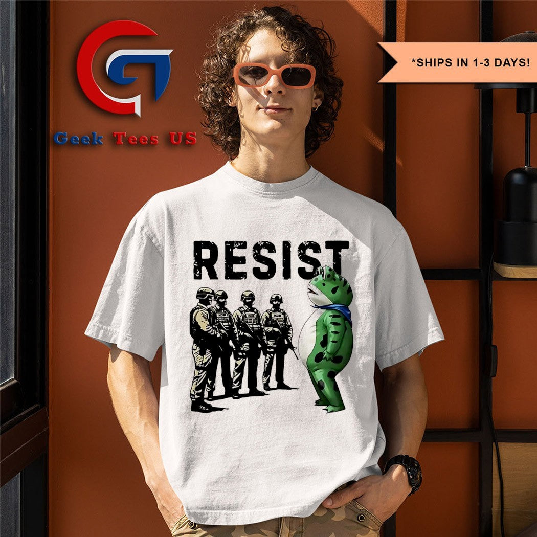 Portland Frog Resist Protest Anti Trump shirt