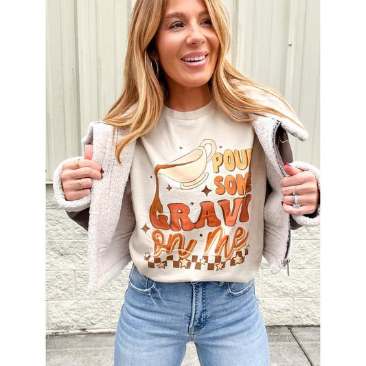 Pour Some Gravy Graphic Top