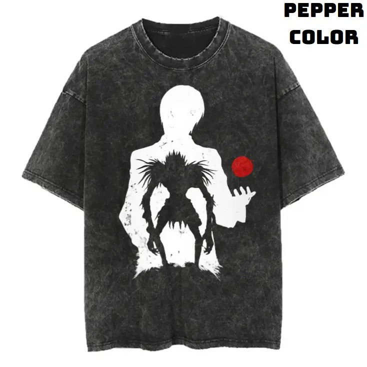 Power Gunpla brand Chaos Vintage Graphic Tees, Ryuk Tshirt, Death Note Shirts, Anime Clothing, Unisex Manga Anime Shirt Top Menswear Womenswear Streetwear