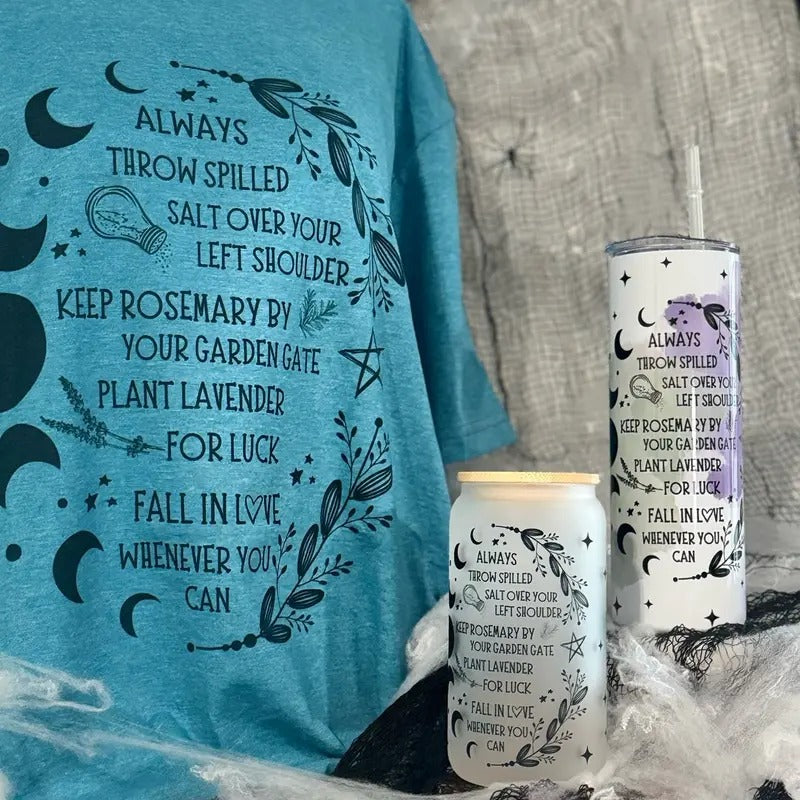 Practical Magic T-shirt and cup BUNDLE Top Womenswear Tshirt Hoodie, Sweatshirt | DripVista.com