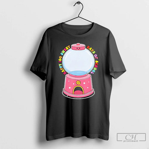 Premium 100 Days Of School Gumball Machine Empty Diy Project Blank T-Shirts, Hoodie, Sweatshirt | DripVista.com
