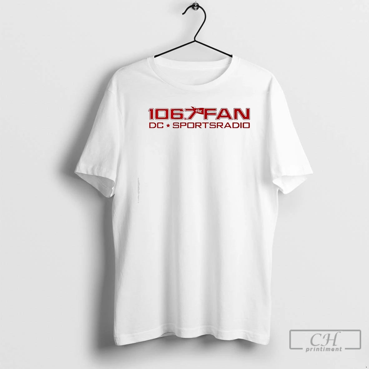Premium 106 7 The Fan Logo Dc Sportsradio T-Shirts, Hoodie, Sweatshirt | DripVista.com