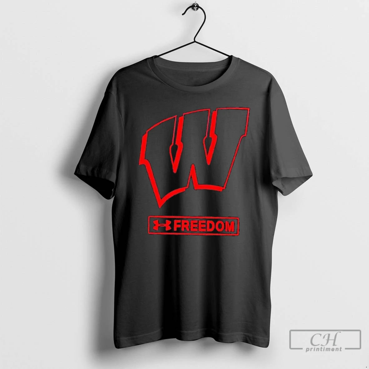 Premium 2025 Freedom Wisconsin Badgers Football Mascot Coach Luke Fickell T-Shirts, Hoodie, Sweatshirt | DripVista.com