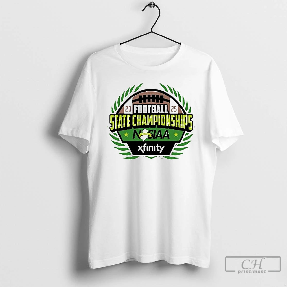 Premium 2025 Njsiaa Football State Championships Ornaments T-Shirts, Hoodie, Sweatshirt | DripVista.com