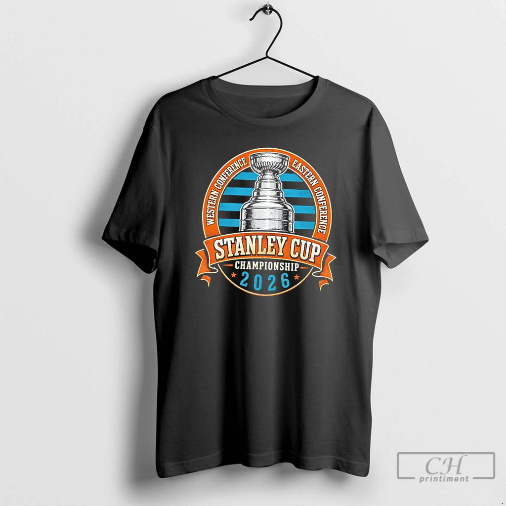 Premium 2026 Stanley Cup Championship Western Vs Eastern Conference Tee