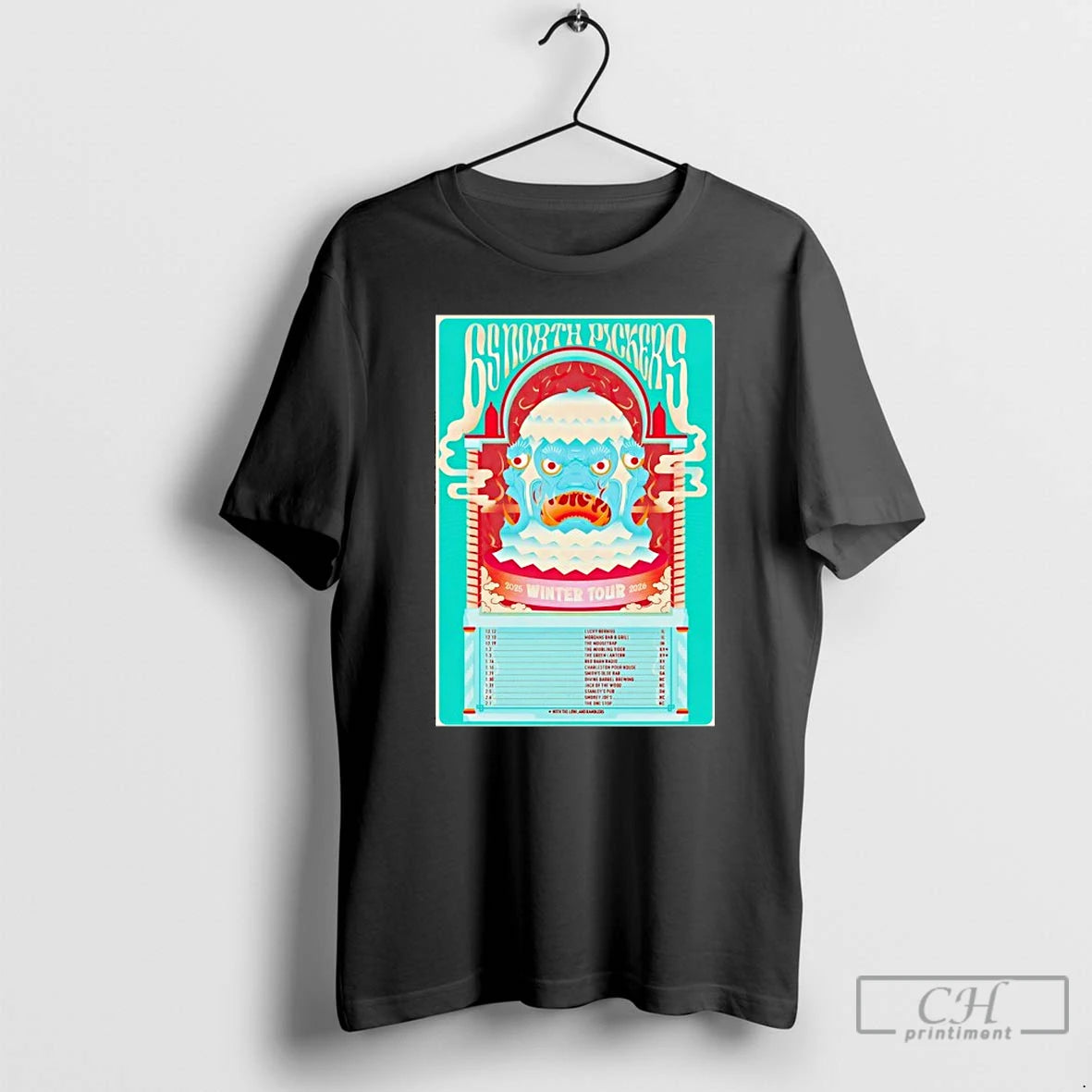 Premium 65 North Pickers Winter 2025 2026 Tour T-Shirts, Hoodie, Sweatshirt | DripVista.com