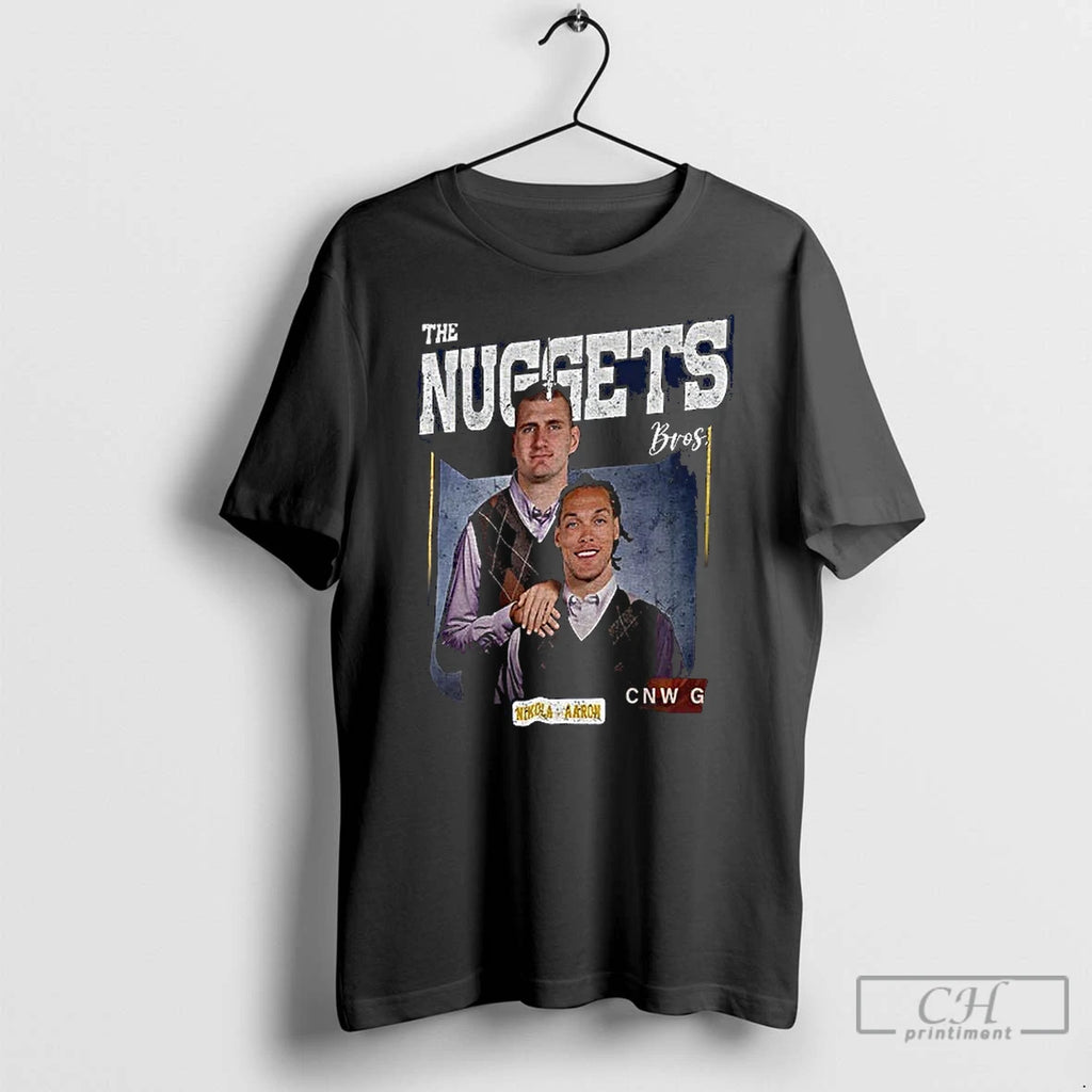 Premium Aaron Gordon Nikola Jokic Denver Basketball Nuggets Bros T-Shirts, Hoodie, Sweatshirt | DripVista.com