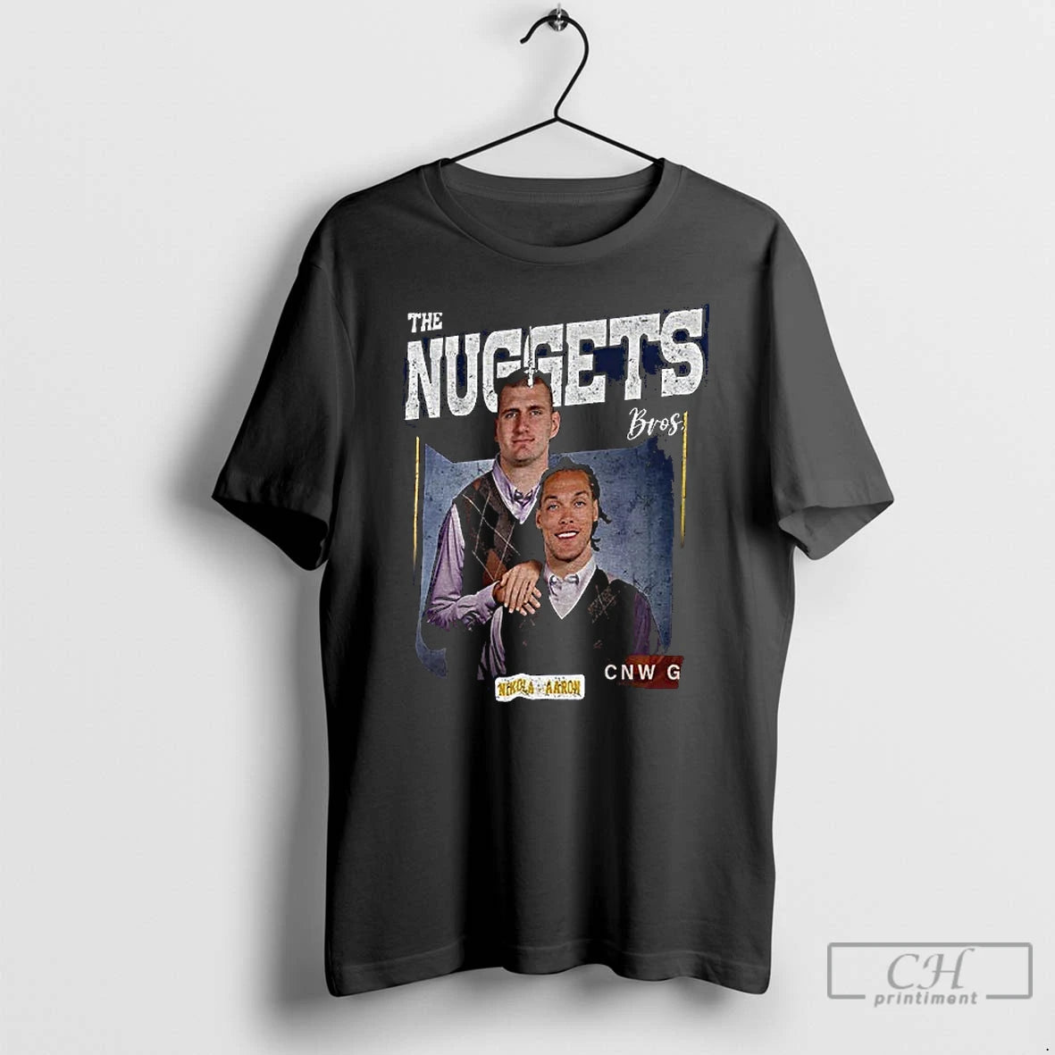 Premium Aaron Gordon Nikola Jokic Denver Basketball Nuggets Bros T-Shirts, Hoodie, Sweatshirt | DripVista.com